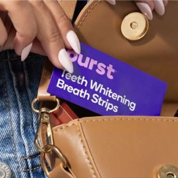 Burst Teeth Whitening Breath Strips- Polar Mint - Picture 5 of 9